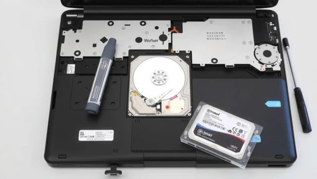 Byta hårddisk på din laptop själv