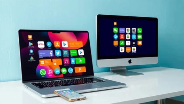 Hur laddar man ner appar till datorn