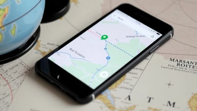 Hur mäter Google Maps avstånd fågelvägen