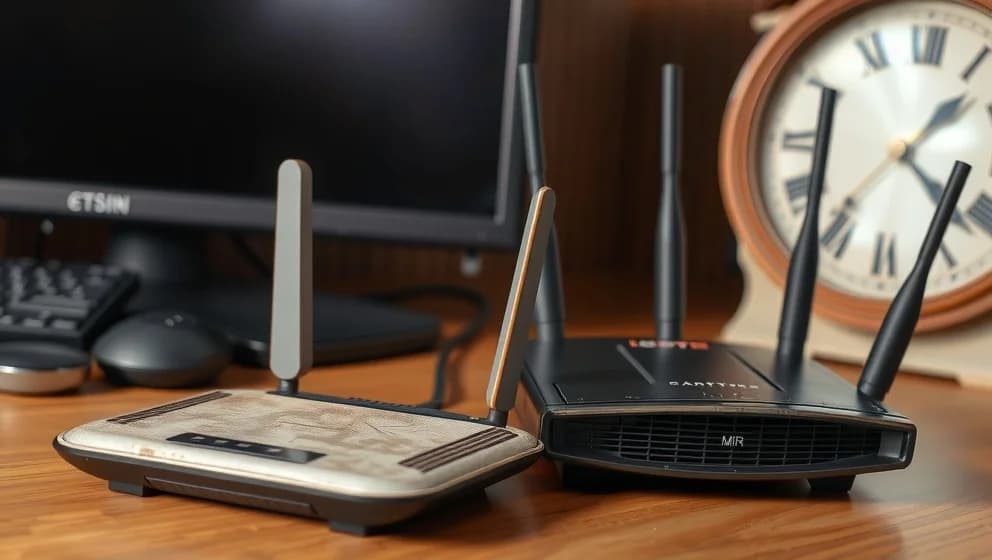 Kan en router bli för gammal