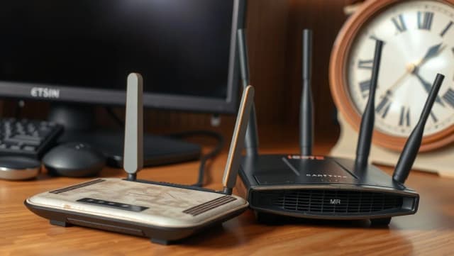 Kan en router bli för gammal