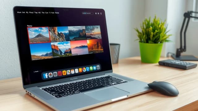Så gör du ett bildspel i Windows